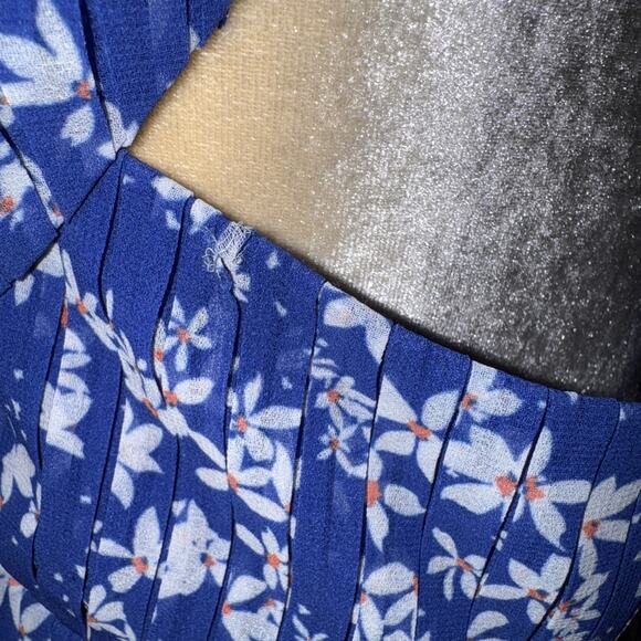 LA MAISON TALULAH-MEDITERRANEAN MINX Pleated Mini Dress Size M - Picture 13 of 16